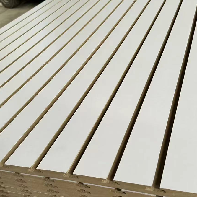 Slotted MDF