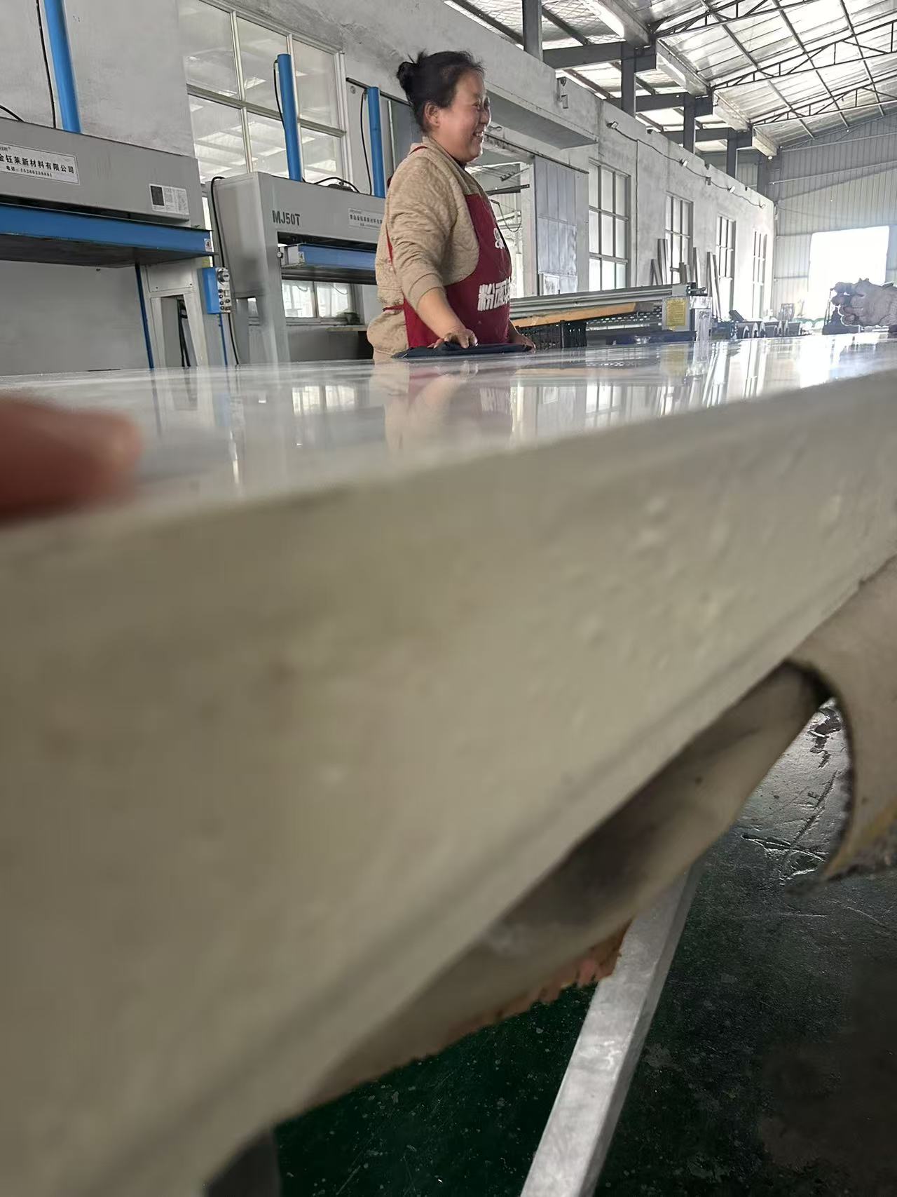 MGO PU SIPS Panel production 